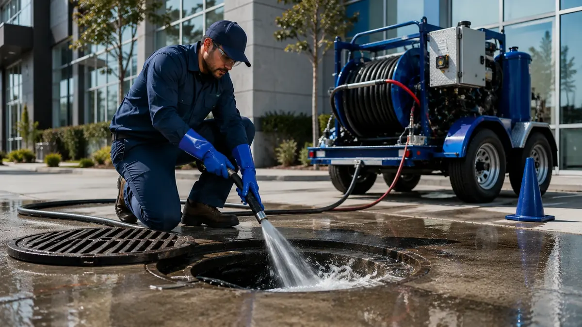 Commercial Hydro Jet Drain Cleaning in Ranchita