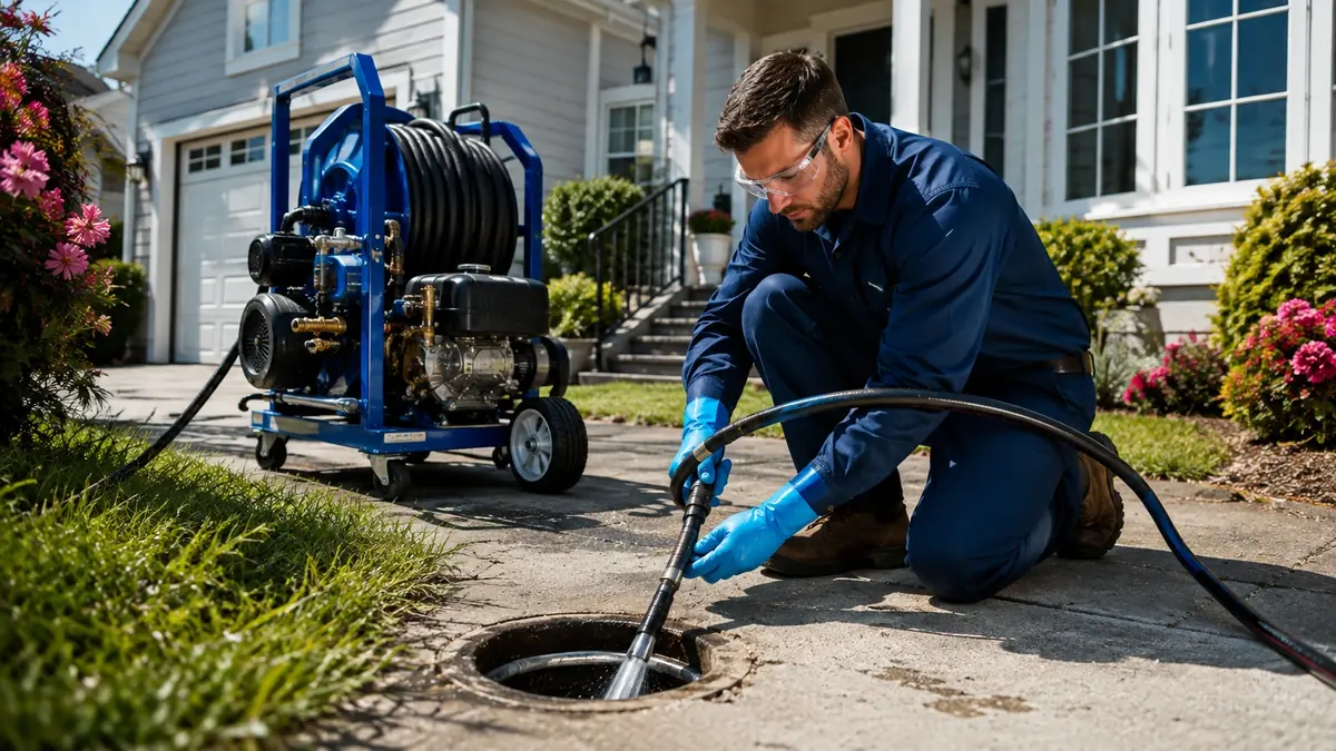 Residential Hydro Jet Drain Cleaning in Ranchita